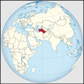 Turkmenistan Location